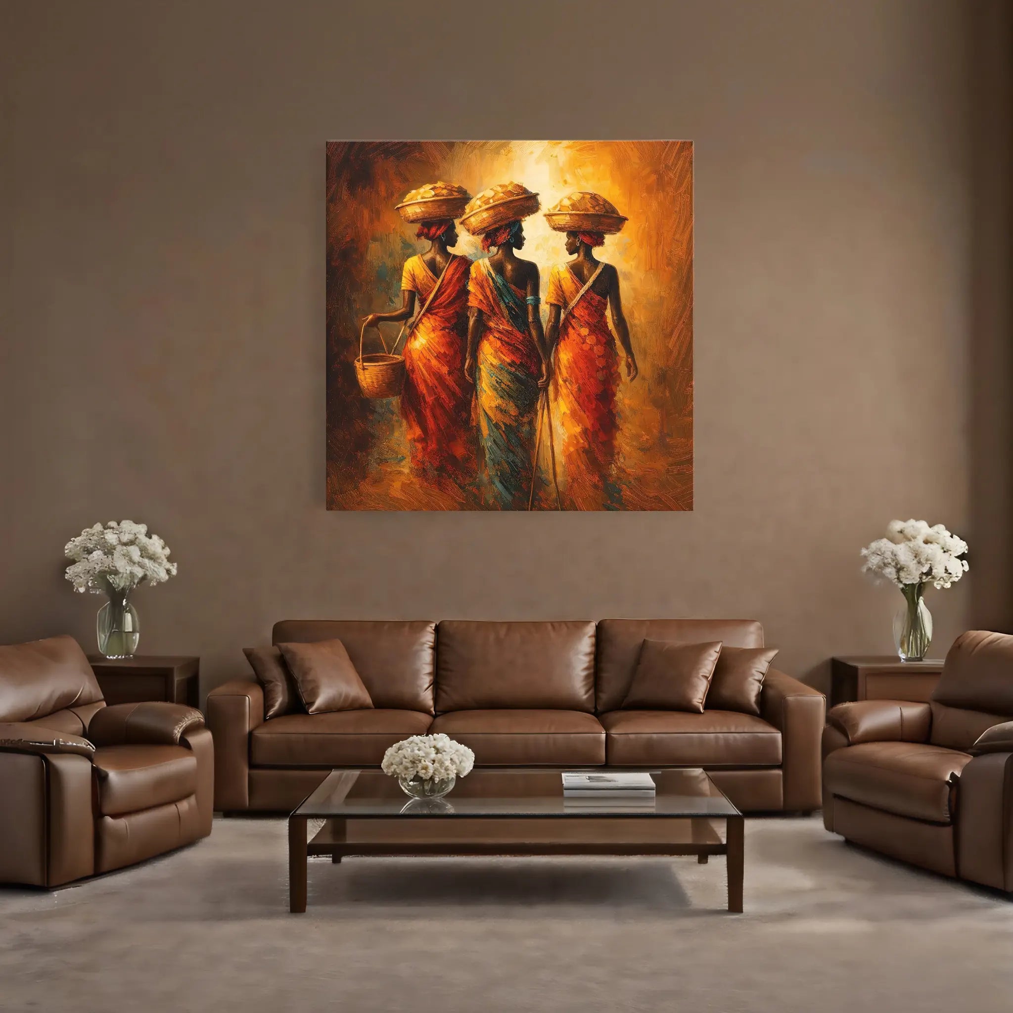 Market Walk at Sundown Giclée Print 119011 Visual Wall Art AR1:1S Giclée Print