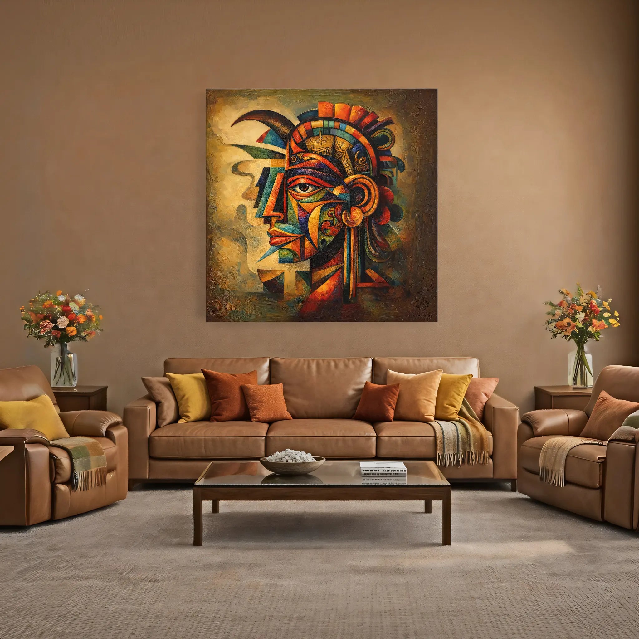 Mask of Many Rivers Giclée Print 119012 Visual Wall Art AR1:1S Giclée Print