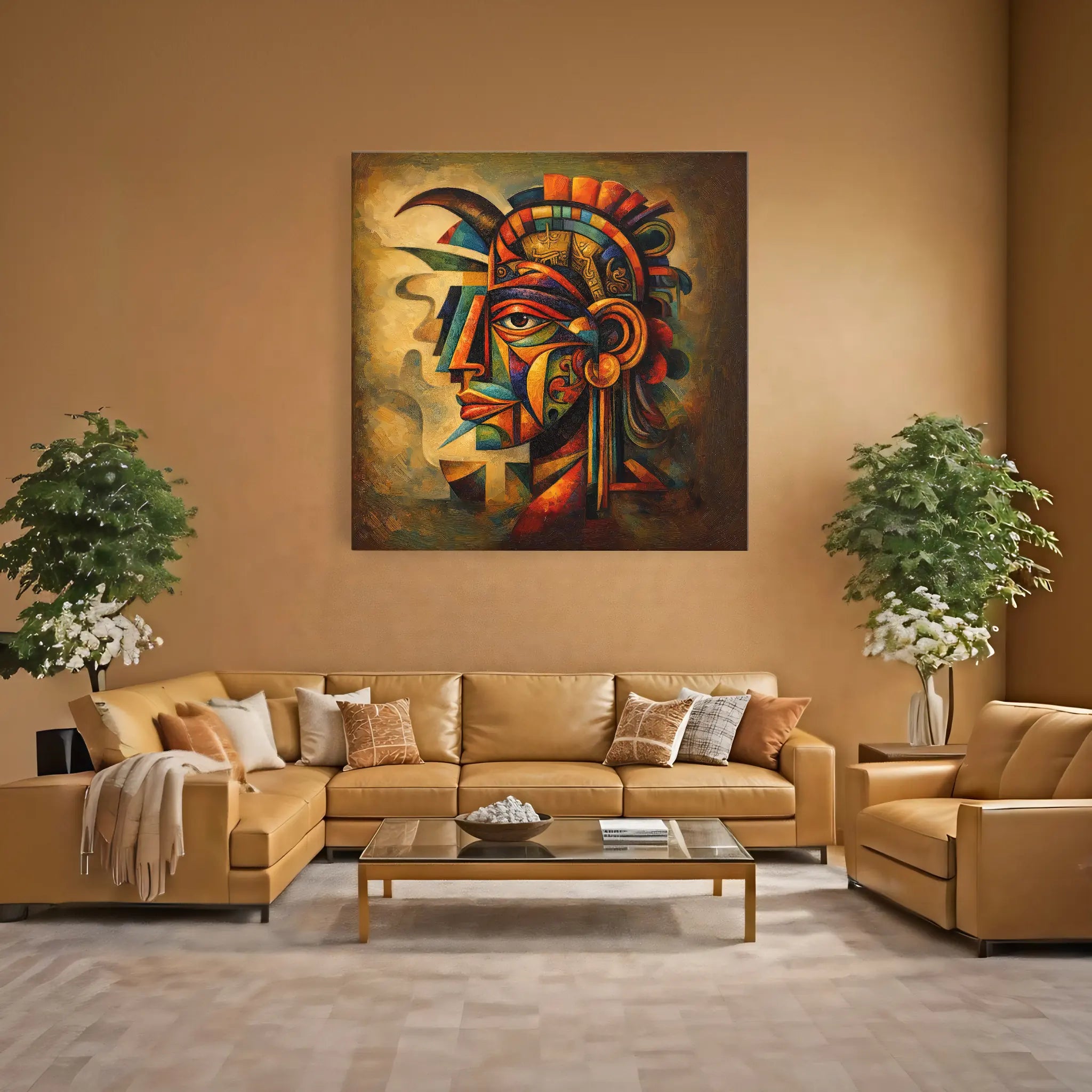 Mask of Many Rivers Giclée Print 119012 Visual Wall Art AR1:1S Giclée Print