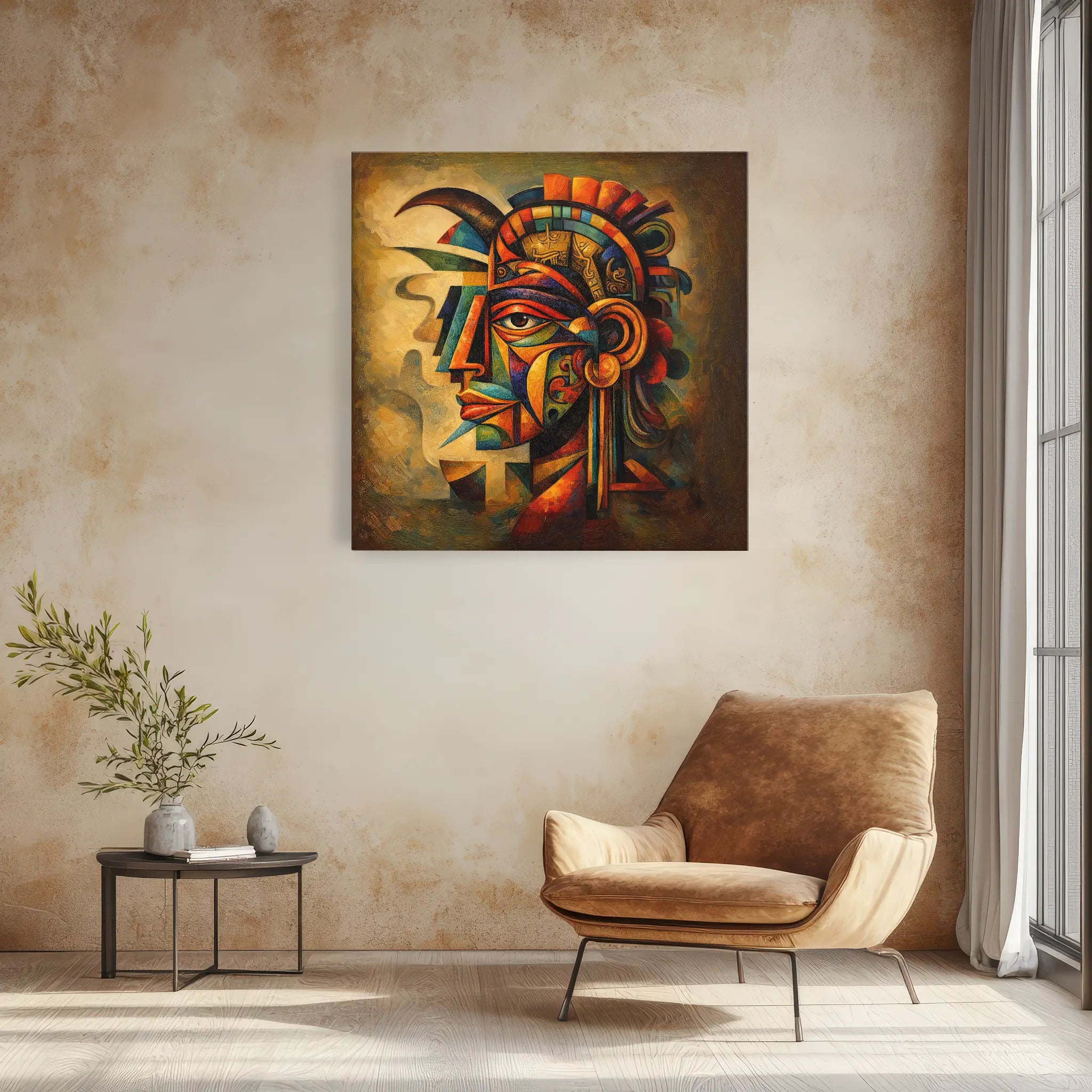 Mask of Many Rivers Giclée Print 119012 Visual Wall Art AR1:1S Giclée Print