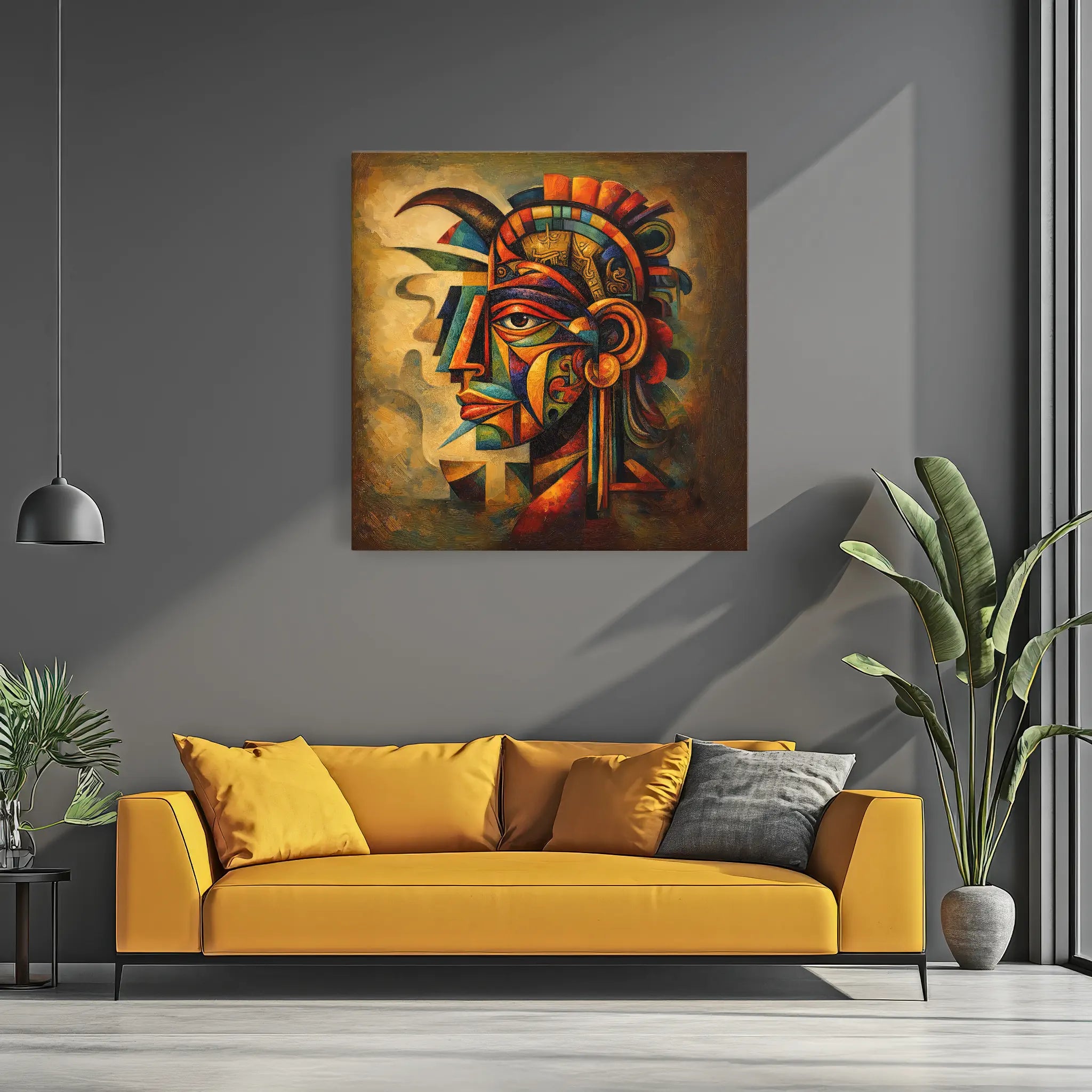 Mask of Many Rivers Giclée Print 119012 Visual Wall Art AR1:1S Giclée Print
