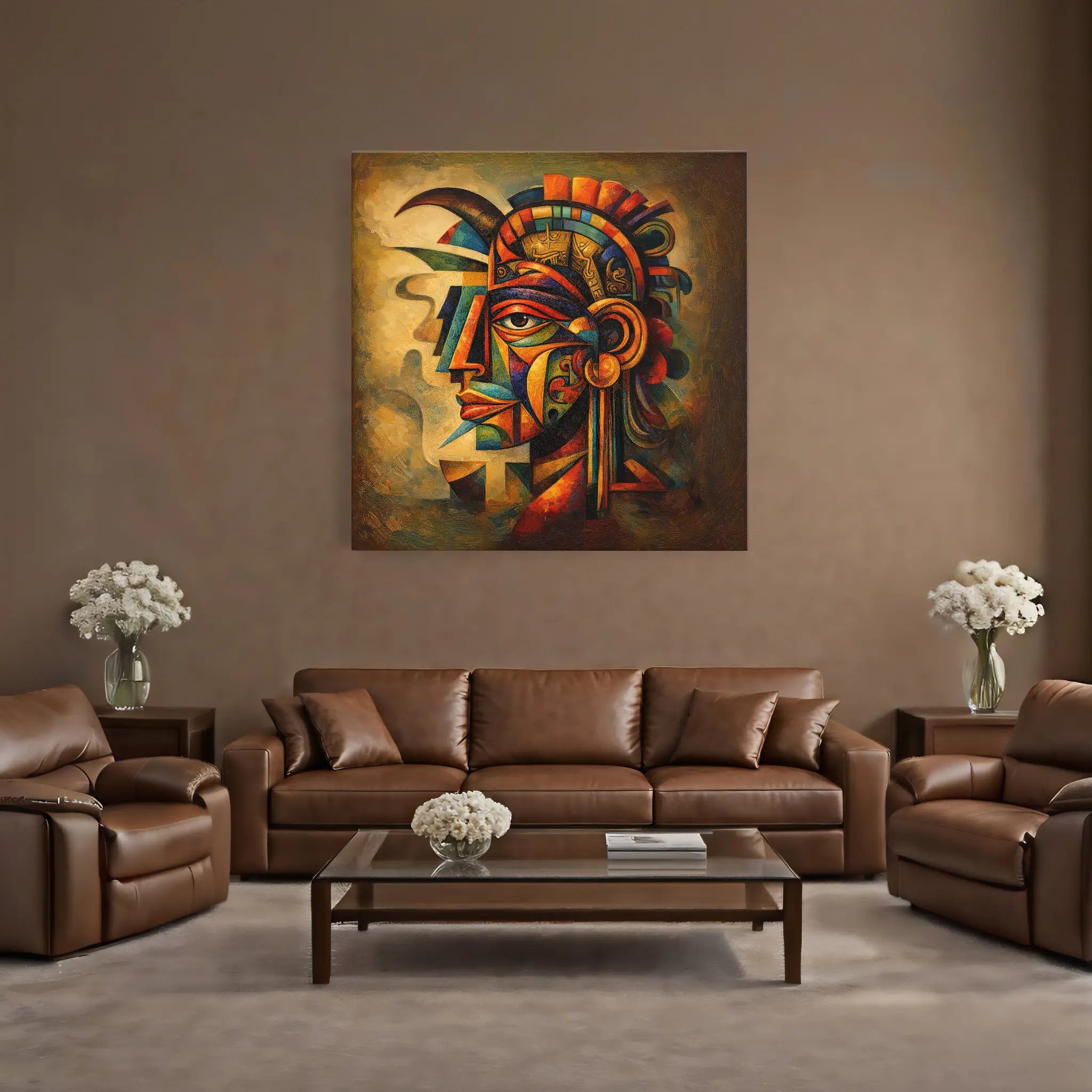 Mask of Many Rivers Giclée Print 119012 Visual Wall Art AR1:1S Giclée Print