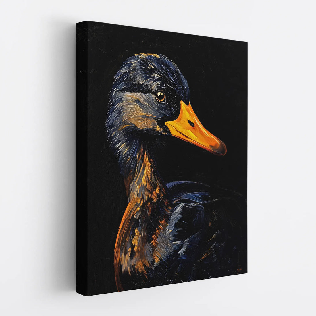 Midnight Mallard Duck Giclée Print 454631 Visual Wall Art AR3:4V-AR4:5V Giclée Print