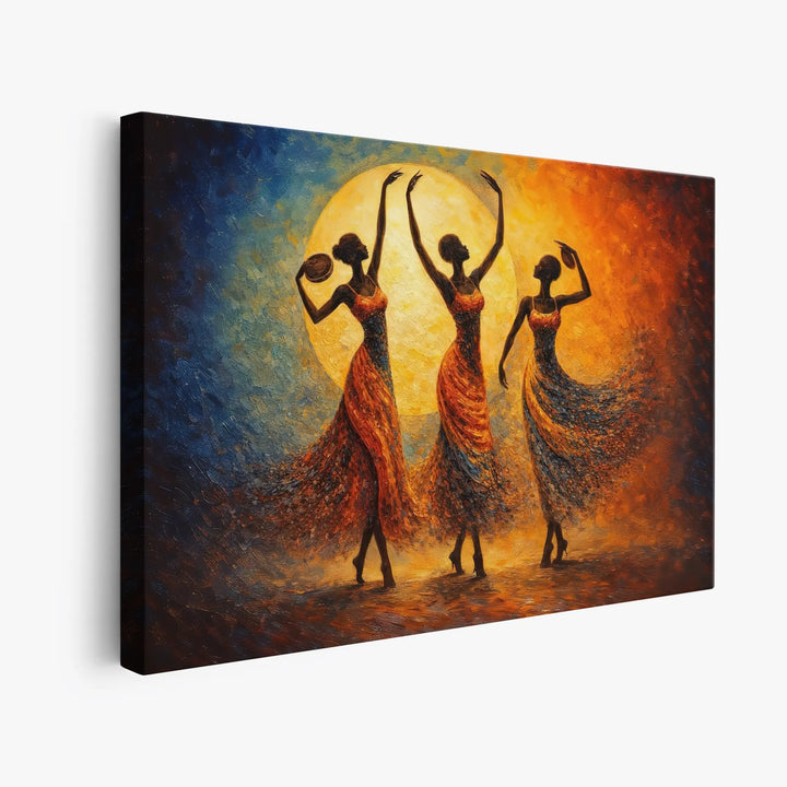 Moonlit Dance of Three Giclée Print 329007 Visual Wall Art AR3:2H Giclée Print
