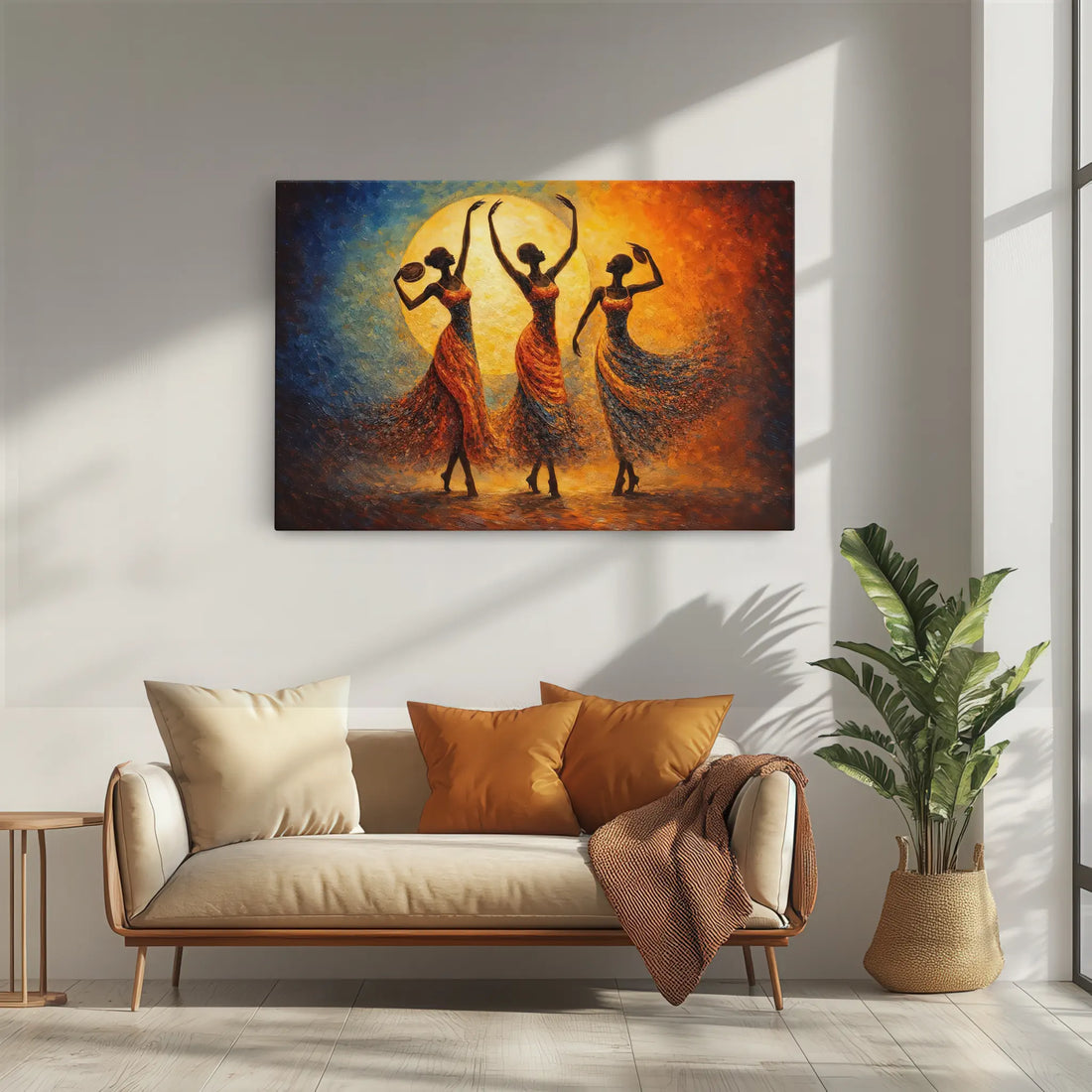 Moonlit Dance of Three Giclée Print 329007 Visual Wall Art AR3:2H Giclée Print