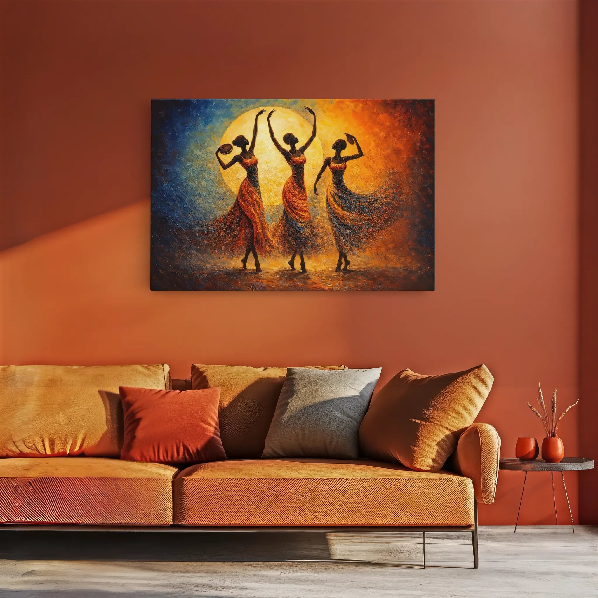 Moonlit Dance of Three Giclée Print 329007 Visual Wall Art AR3:2H Giclée Print