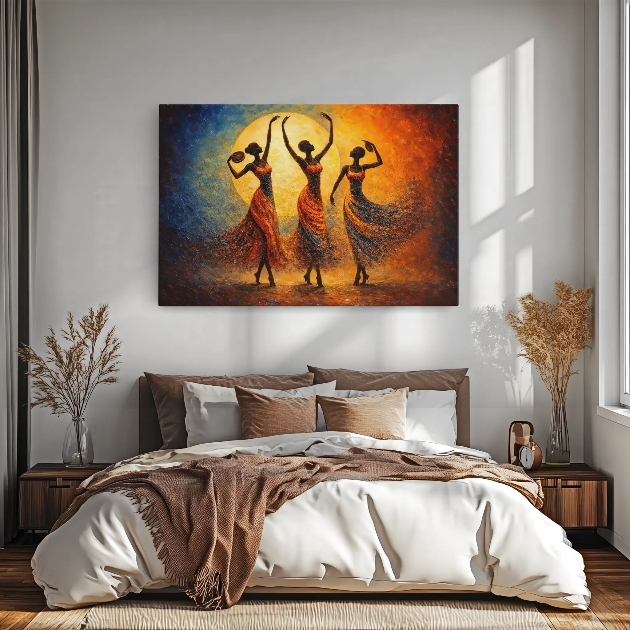 Moonlit Dance of Three Giclée Print 329007 Visual Wall Art AR3:2H Giclée Print
