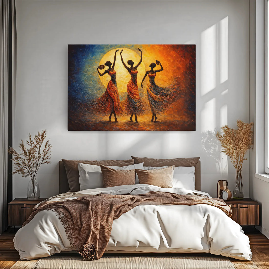 Moonlit Dance of Three Giclée Print 329007 Visual Wall Art AR3:2H Giclée Print