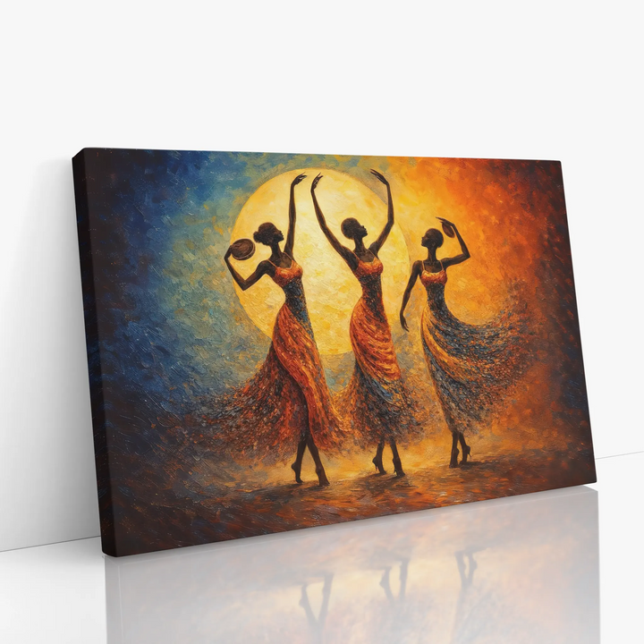 Moonlit Dance of Three Giclée Print 329007 Visual Wall Art AR3:2H Giclée Print