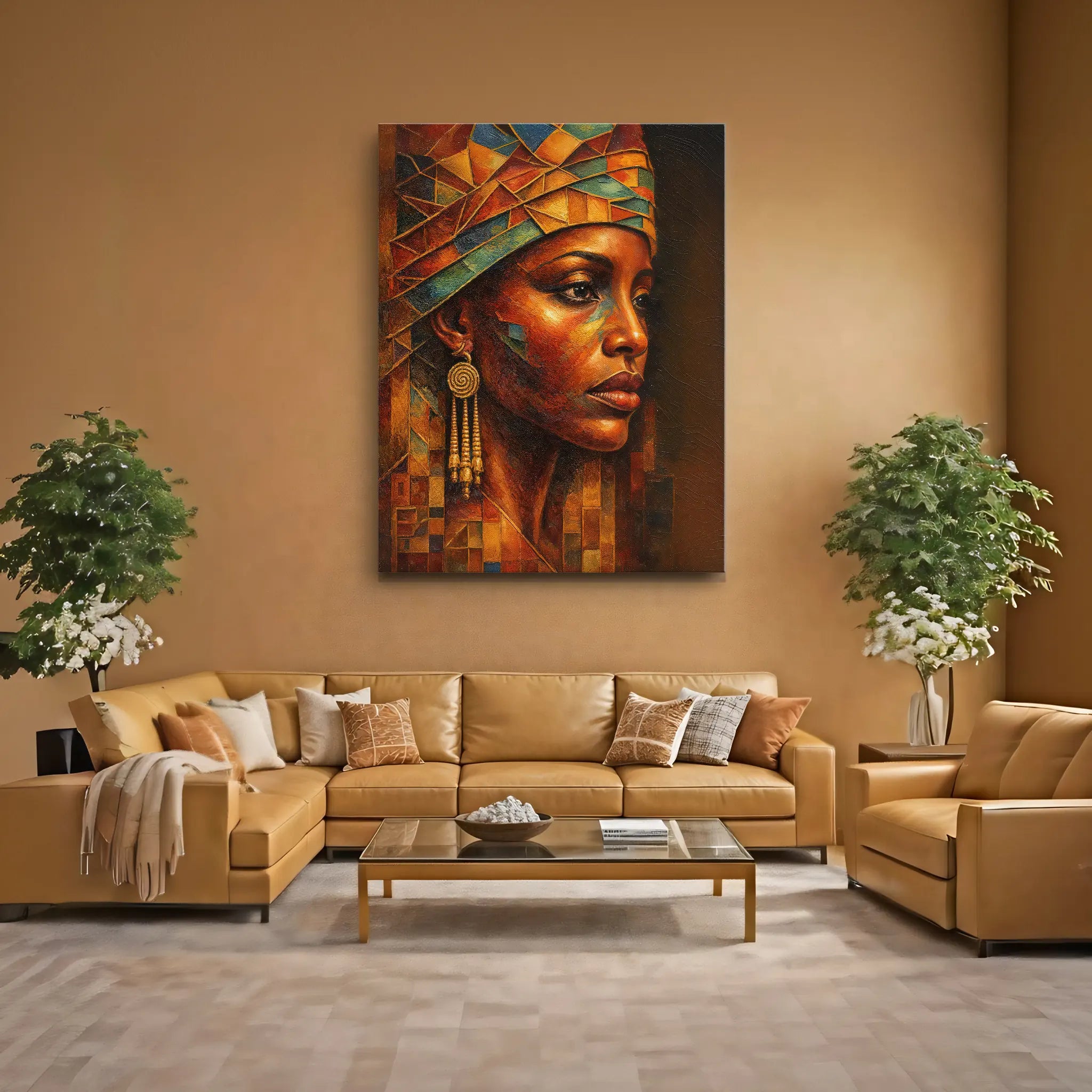 Mosaic Crown Giclée Prints 459010 Visual Wall Art AR3:4V-AR4:5V Giclée Print