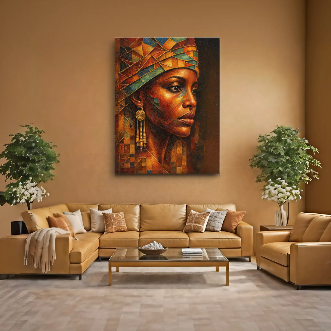 Mosaic Crown Giclée Prints 459010 Visual Wall Art AR3:4V-AR4:5V Giclée Print