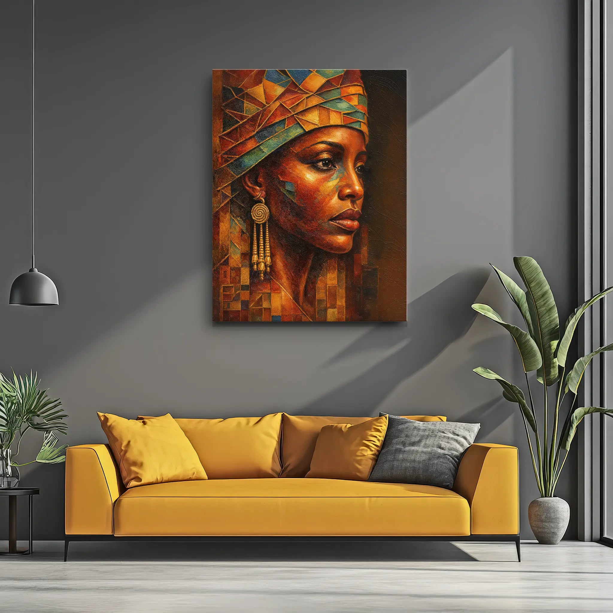 Mosaic Crown Giclée Prints 459010 Visual Wall Art AR3:4V-AR4:5V Giclée Print
