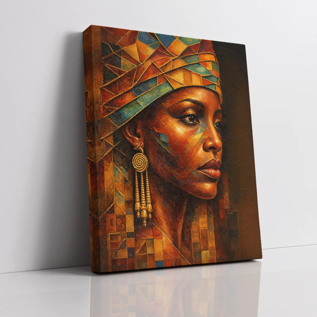 Mosaic Crown Giclée Prints 459010 Visual Wall Art AR3:4V-AR4:5V Giclée Print