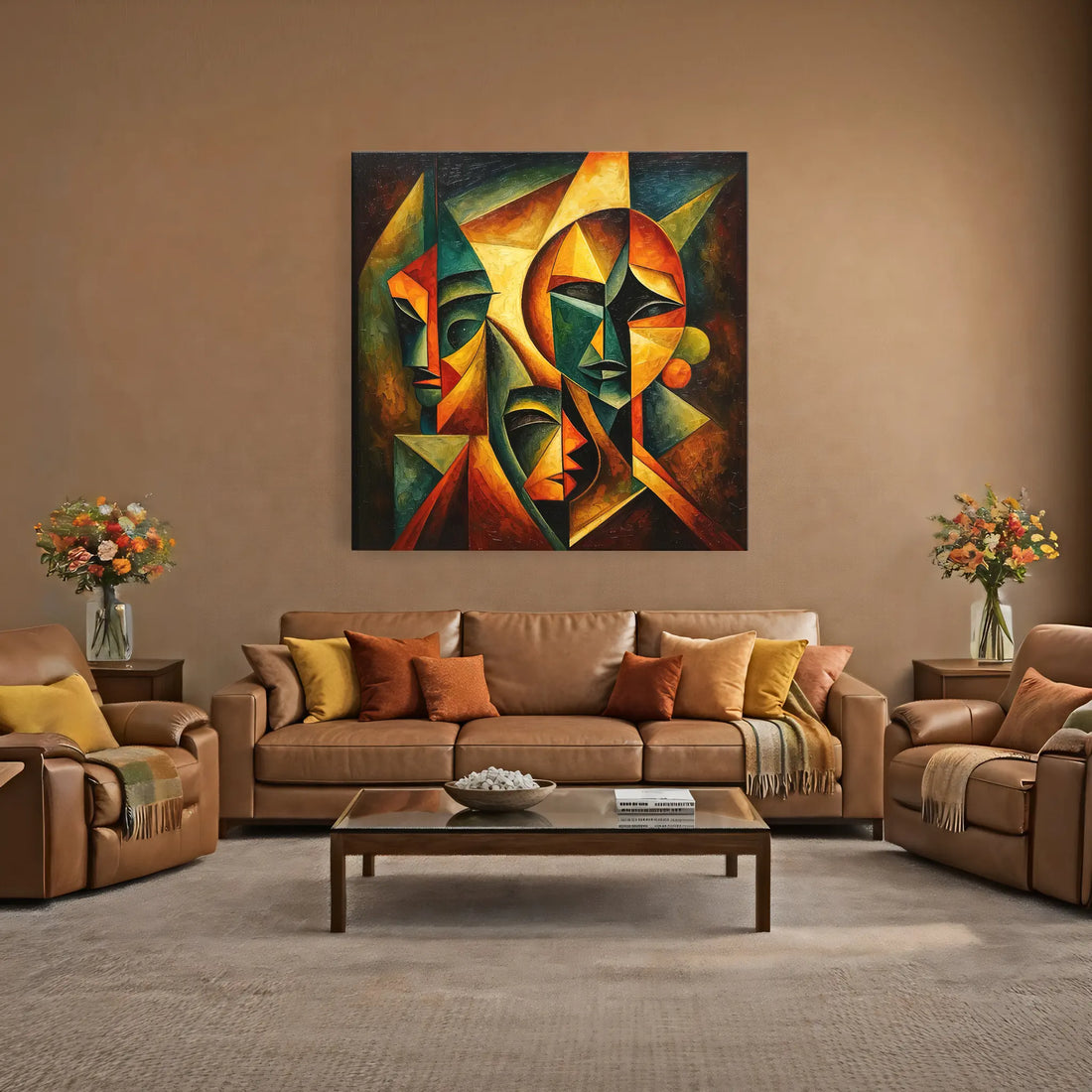 Mosaic of Womanhood Giclée Print 119014 Visual Wall Art AR1:1S Giclée Print
