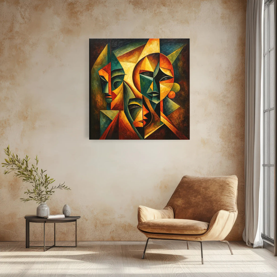 Mosaic of Womanhood Giclée Print 119014 Visual Wall Art AR1:1S Giclée Print