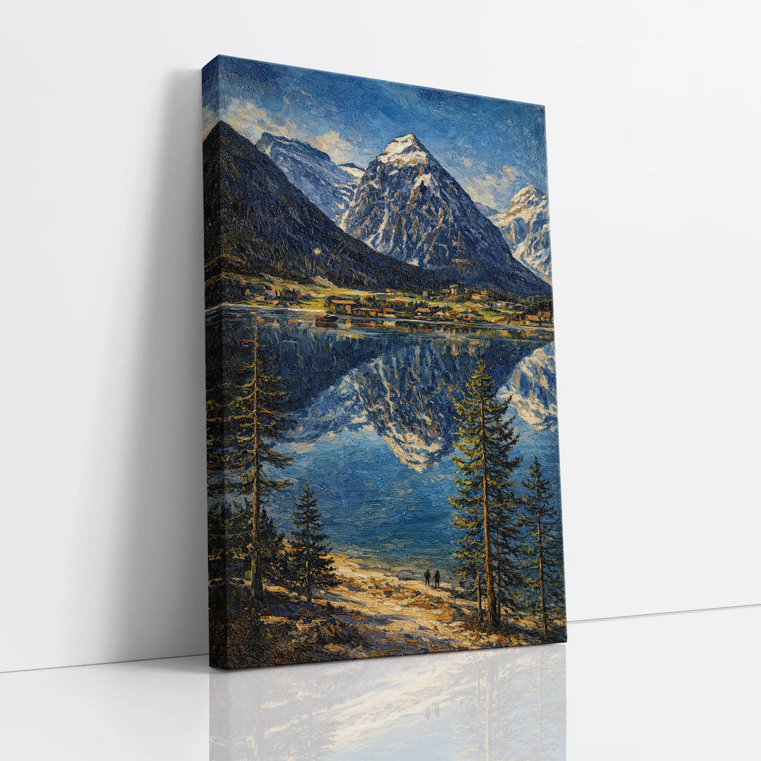 Mountain-Reflection-Lake-Giclée-Print-232007 Visual Wall Art AR2:3V Giclée Print