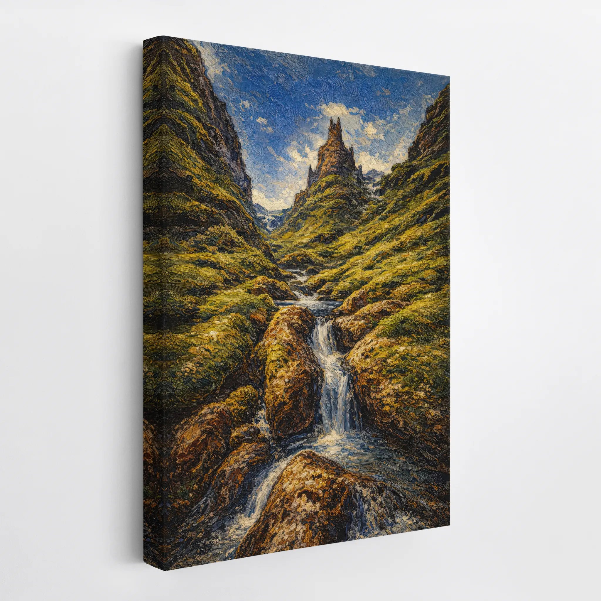 Mountain-Stream-Valley-Giclée-Print-232008 Visual Wall Art AR2:3V Giclée Print