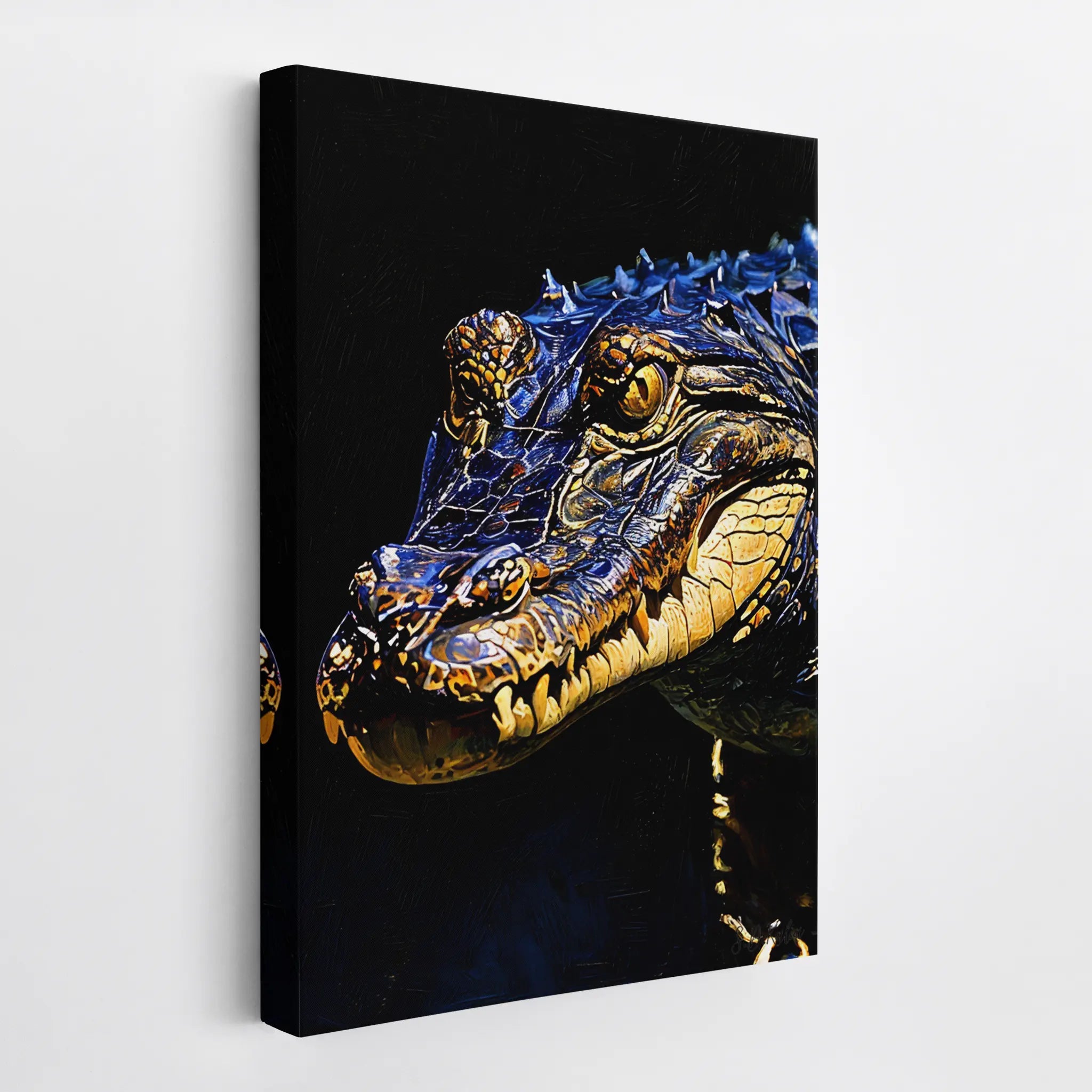 Nightjaw The Gator’s Stare Giclée Print 231094 Visual Wall Art AR2:3V Giclée Print