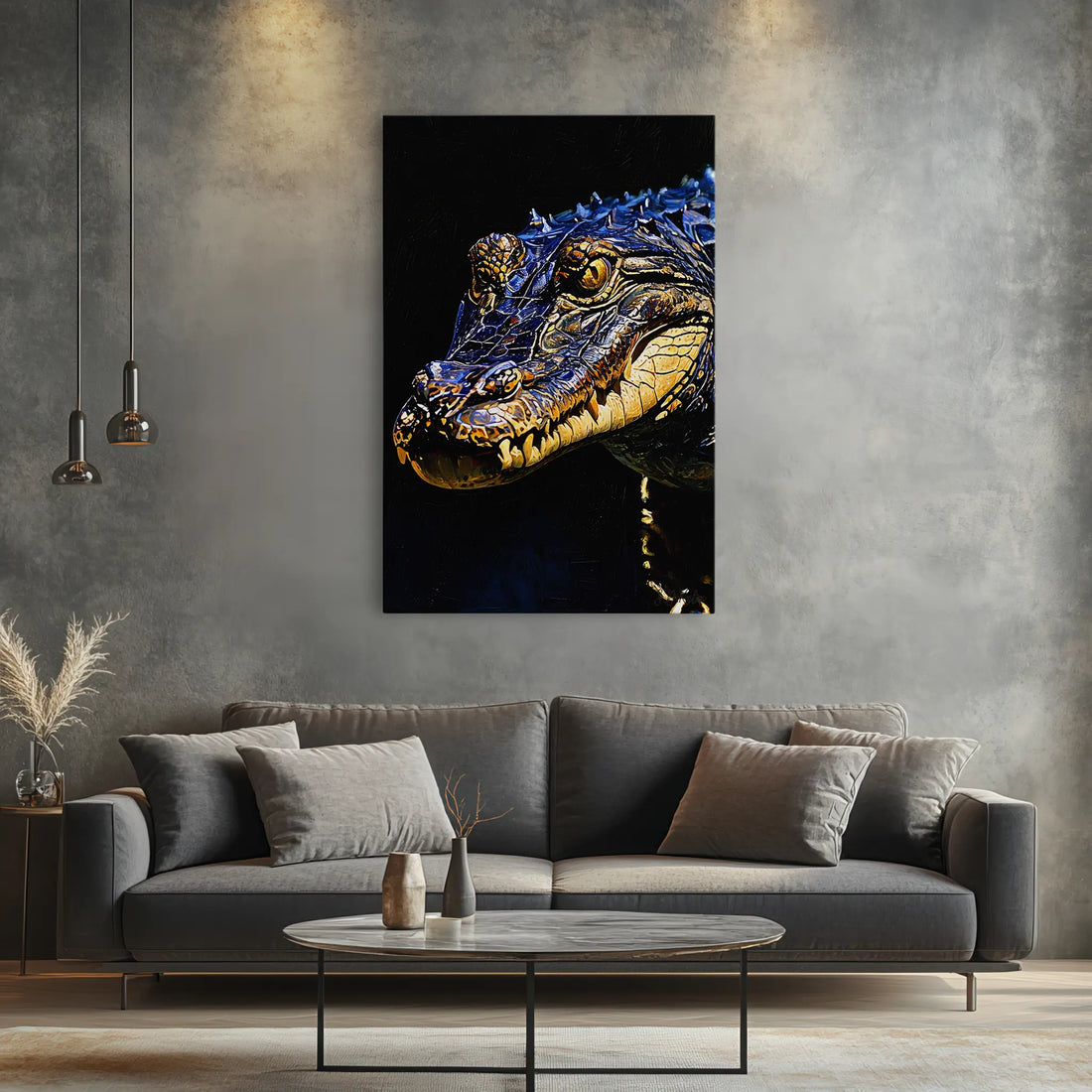 Nightjaw The Gator’s Stare Giclée Print 231094 Visual Wall Art AR2:3V Giclée Print