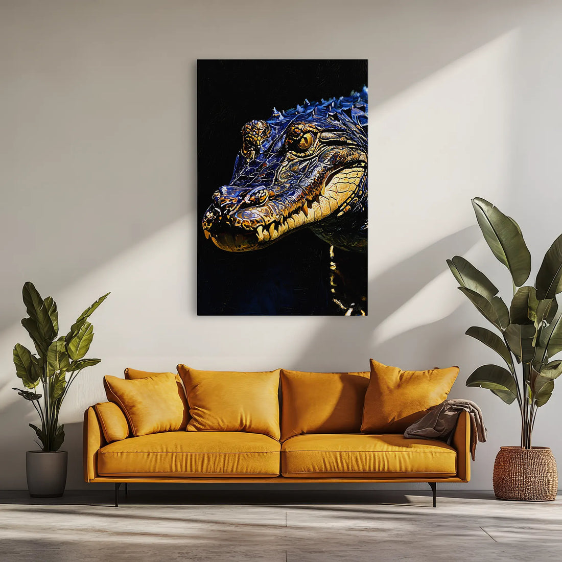 Nightjaw The Gator’s Stare Giclée Print 231094 Visual Wall Art AR2:3V Giclée Print