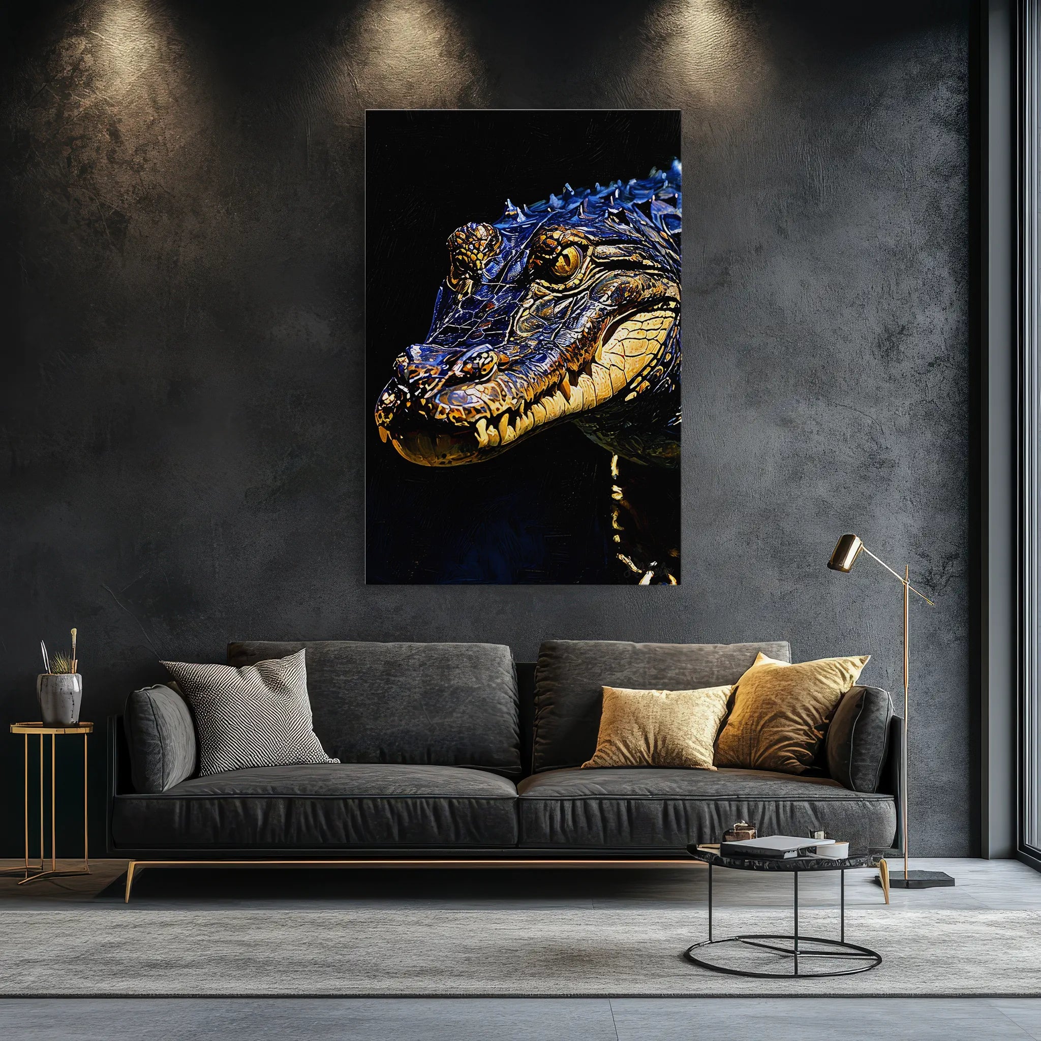 Nightjaw The Gator’s Stare Giclée Print 231094 Visual Wall Art AR2:3V Giclée Print