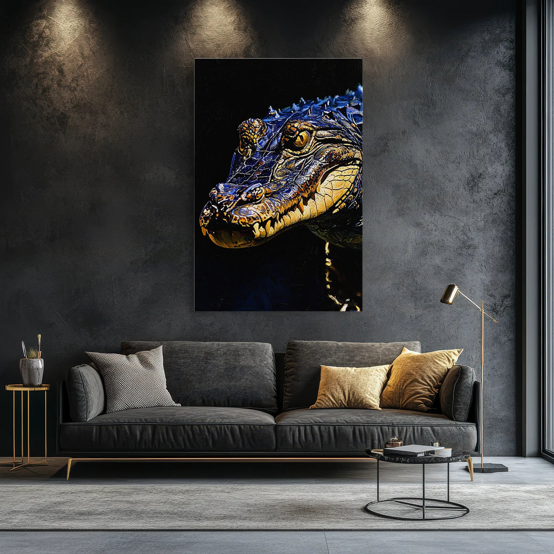 Nightjaw The Gator’s Stare Giclée Print 231094 Visual Wall Art AR2:3V Giclée Print