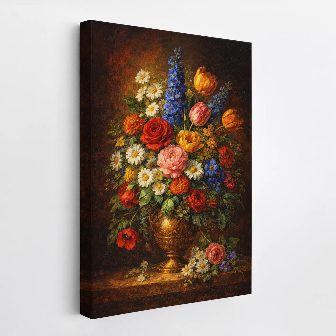 Opulent Wildflower Cascade Still Life Giclée Print 232003 Visual Wall Art AR2:3V Giclée Print