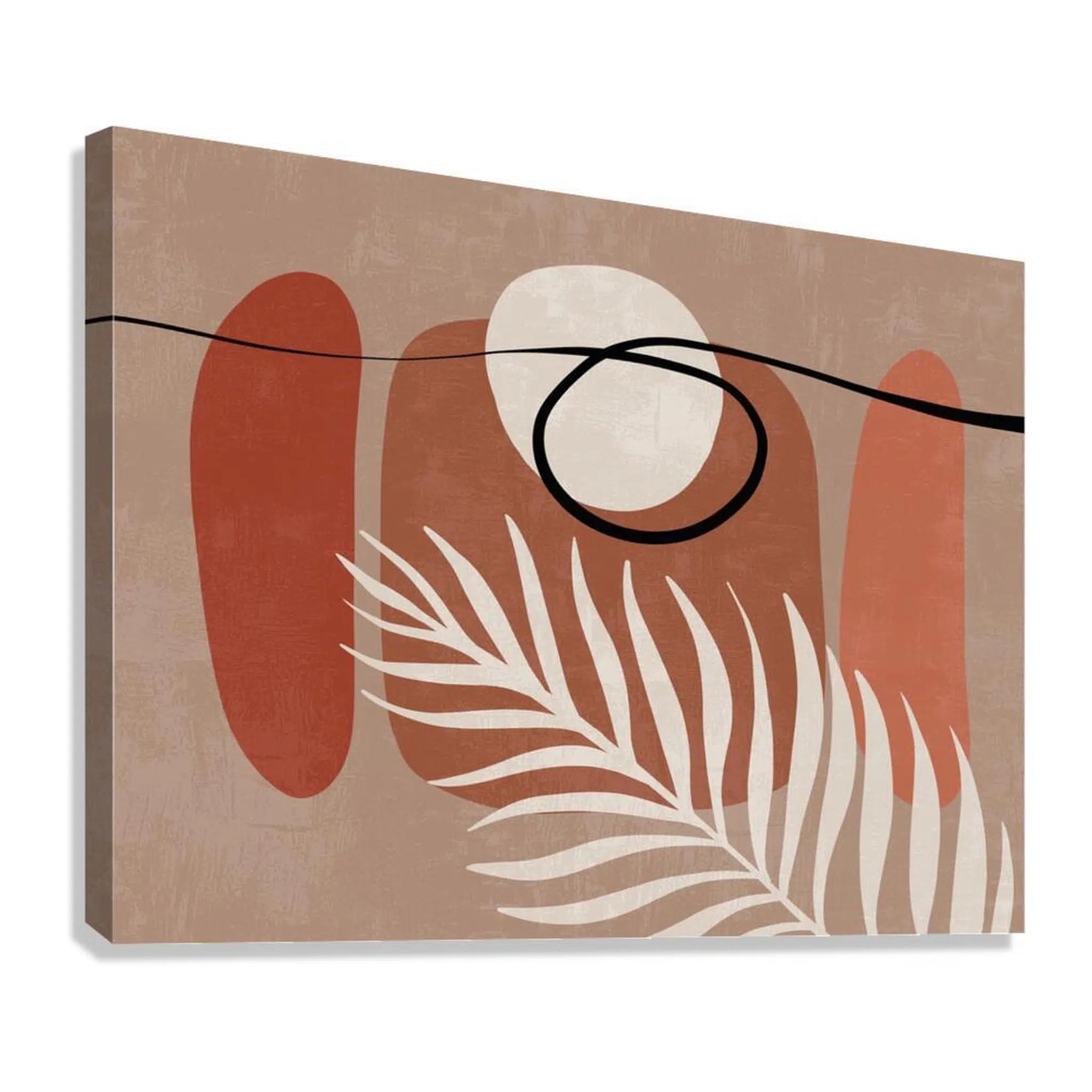 Organic Shapes Bohemian Giclée Print 43218H Giclée Stretched Canvas Print Visual Wall Art