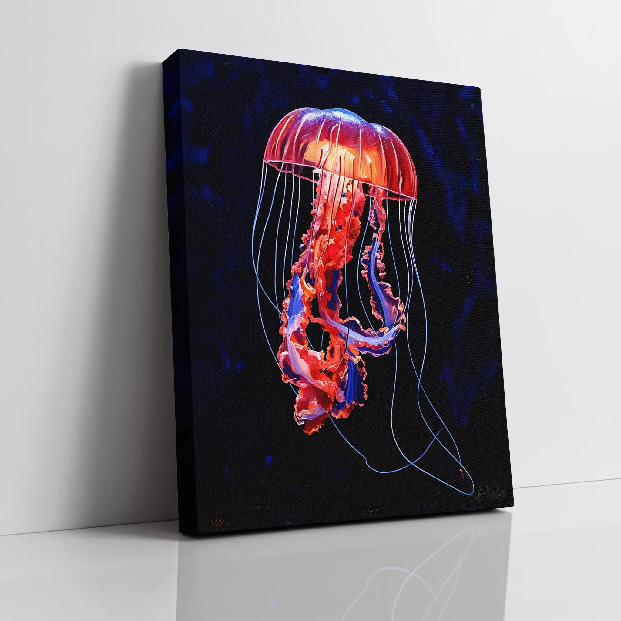 Pacific Sea Nettle Giclée Print 451018 Visual Wall Art AR3:4V-AR4:5V Giclée Print