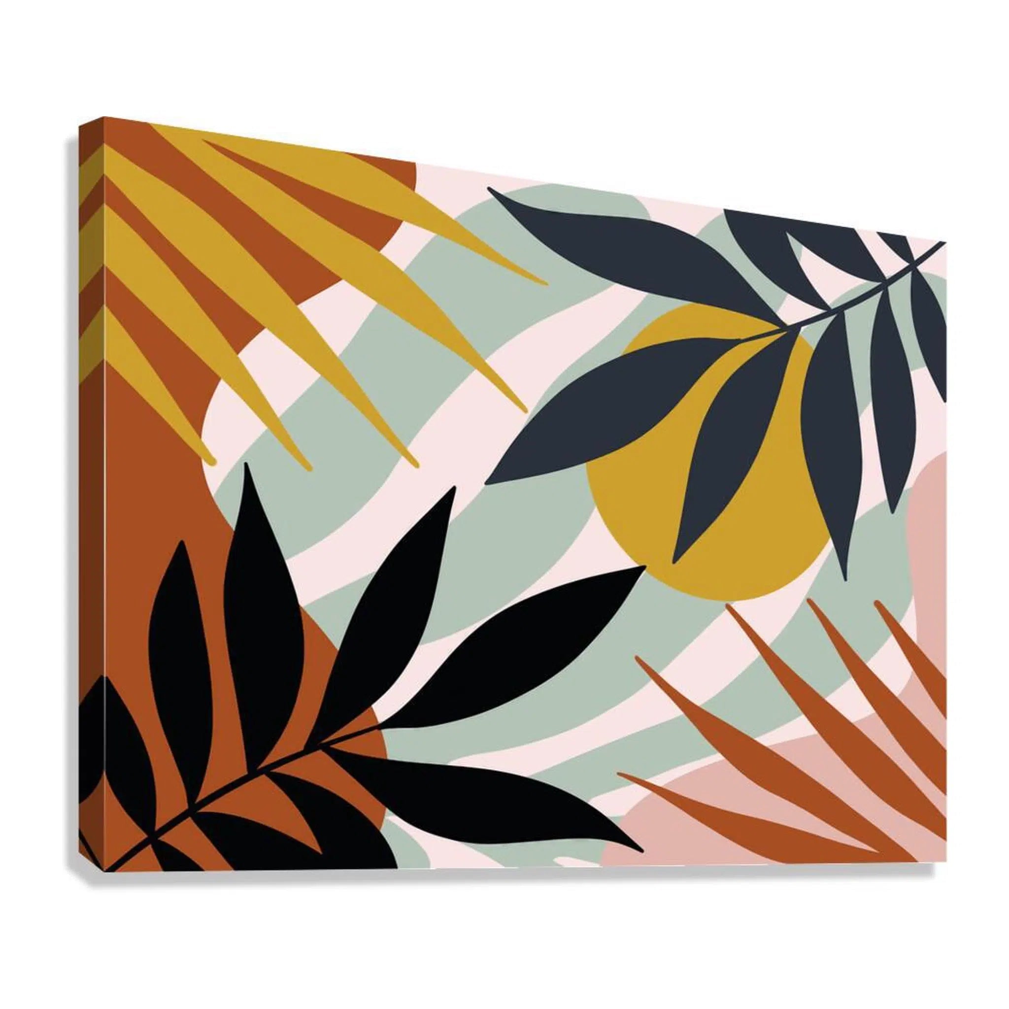 Peaceful Harbor Bohemian Giclée Print 43212H Giclée Stretched Canvas Print Visual Wall Art