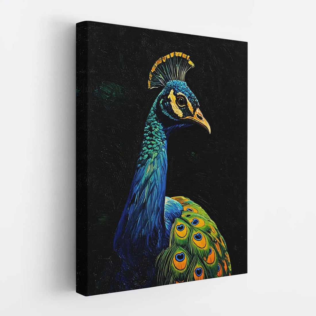 Peacock Elegance Giclée Print 454636 Visual Wall Art AR3:4V-AR4:5V Giclée Print