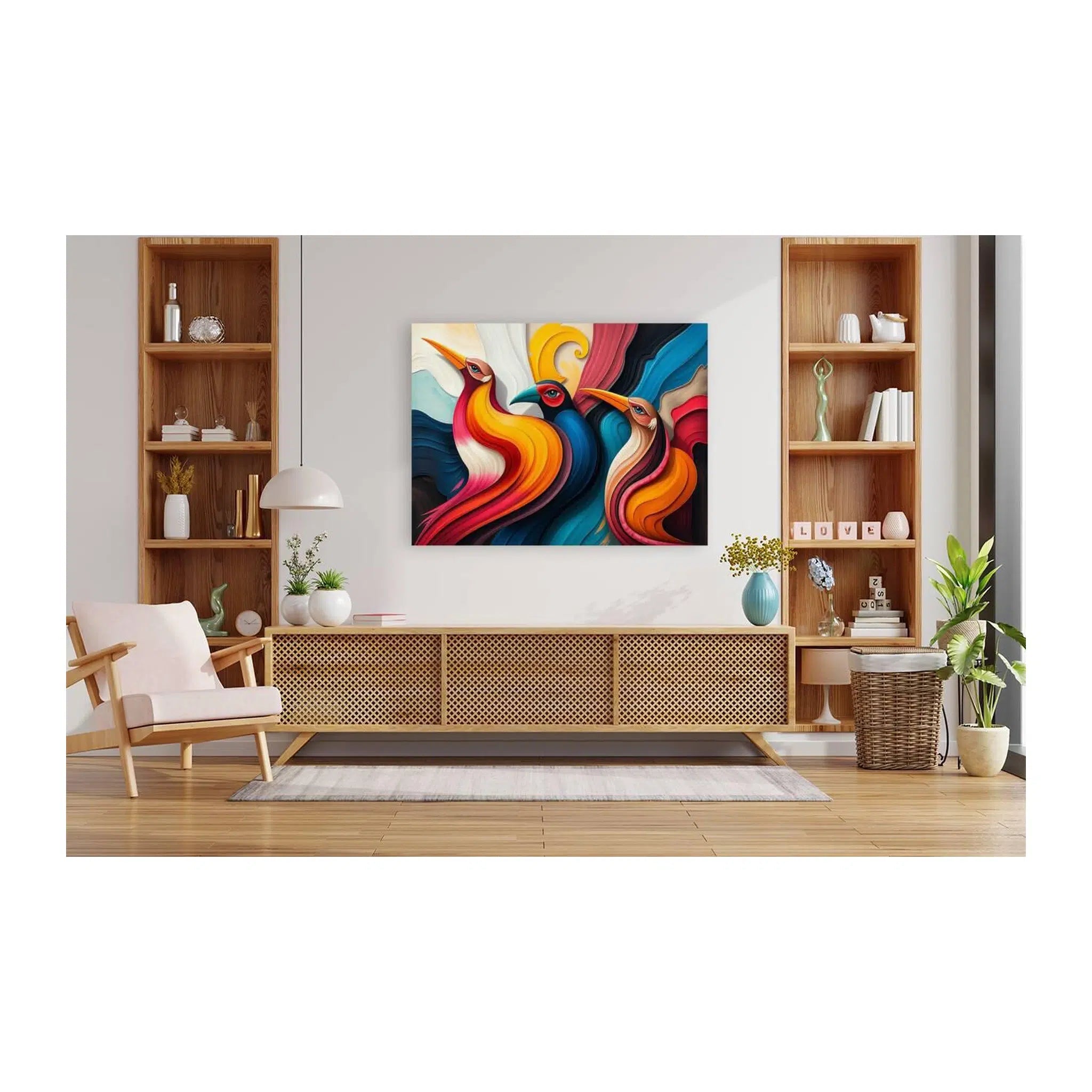 Pointed Beaks Birds Giclée Print 43705 Visual Wall Art