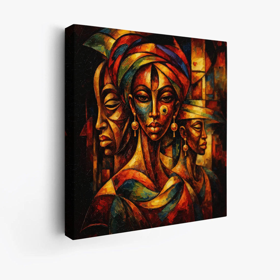 Portraits Woven in Firelight Giclée Print 119015 Visual Wall Art AR1:1S Giclée Print