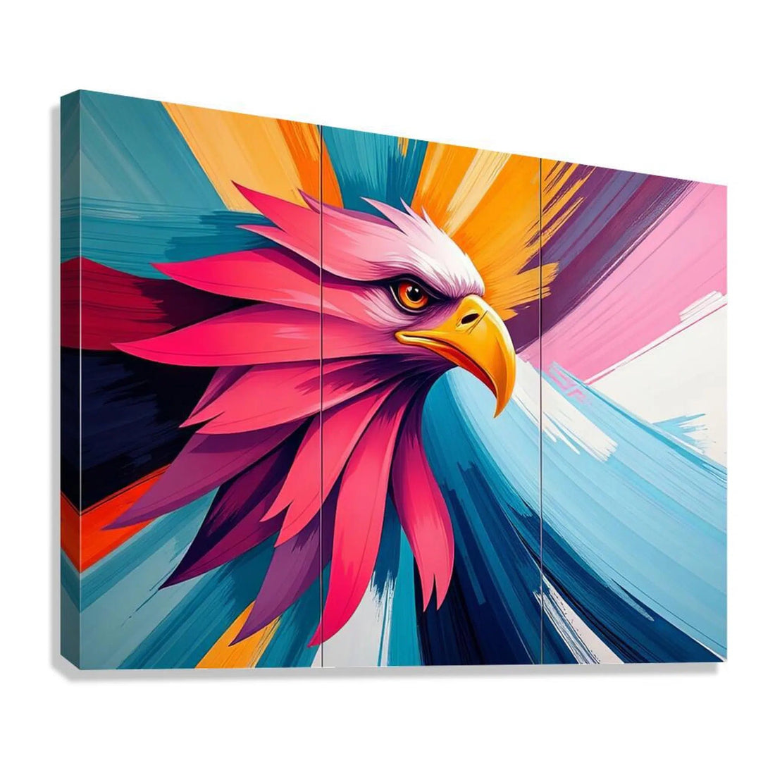 Power And Freedom Eagle Giclée Print 43603 Giclée Stretched Canvas Print Visual Wall Art