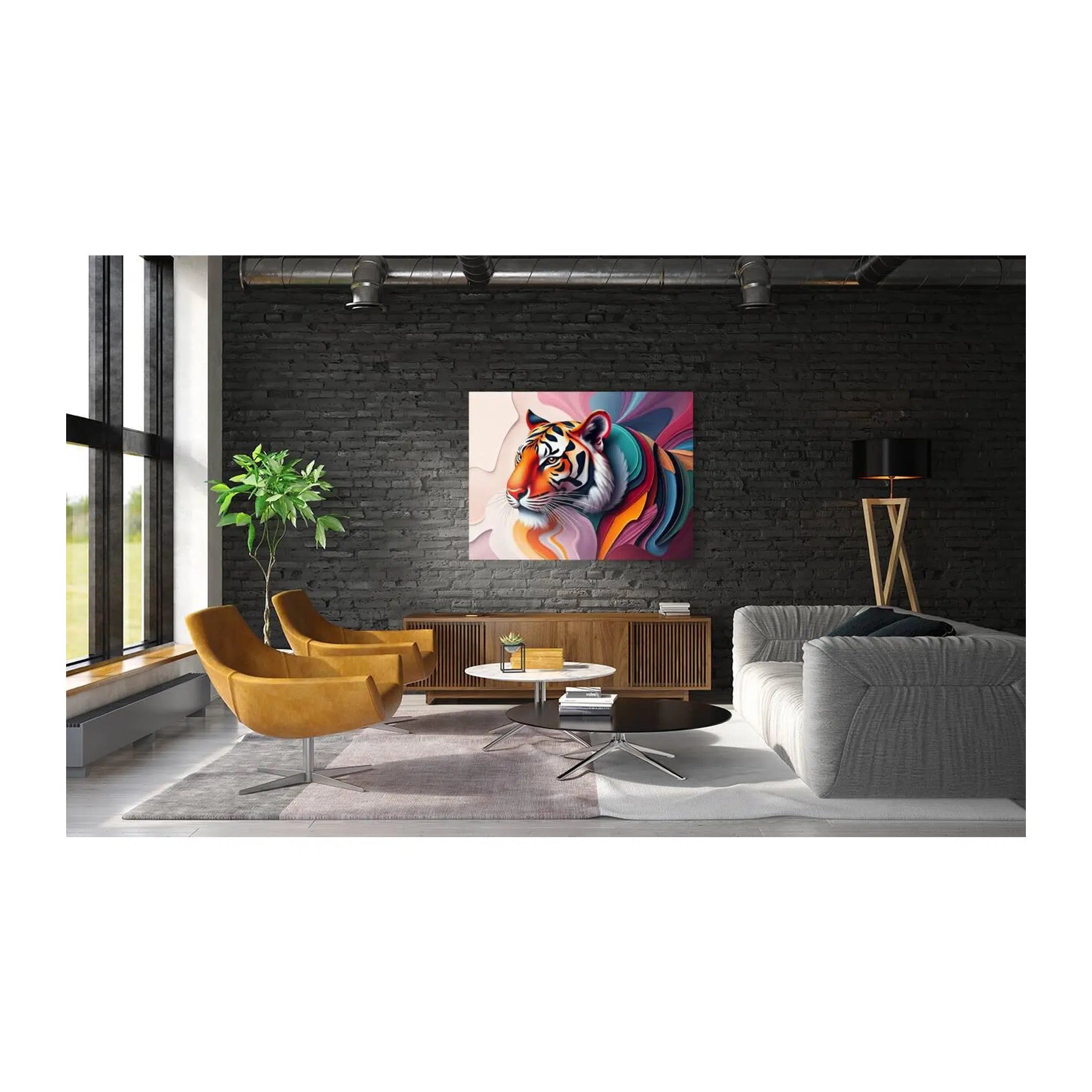 Power And Strength Tiger Giclée Print 43132 Visual Wall Art