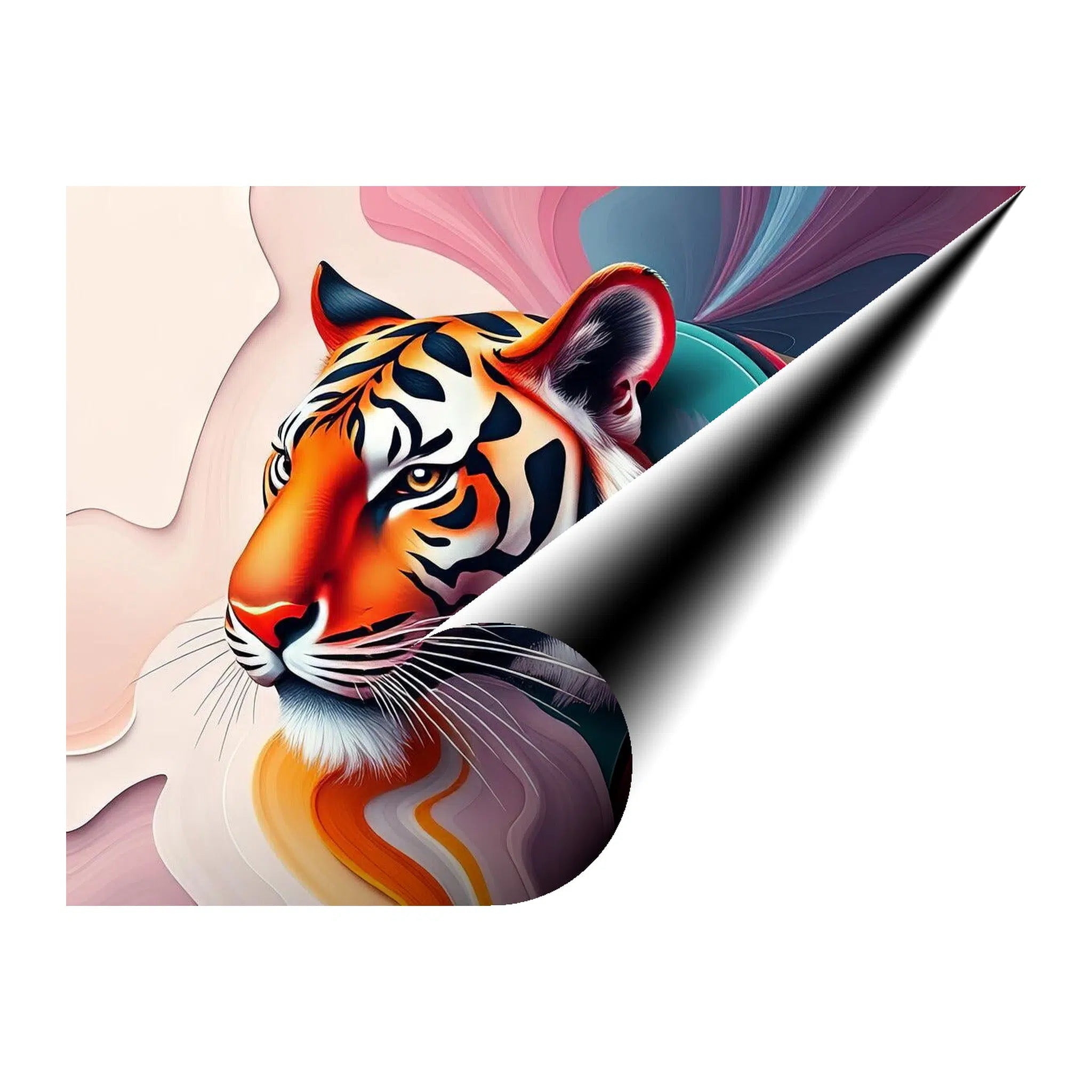 Power And Strength Tiger Giclée Print 43132 Giclée Fine Art Matte Paper Print Visual Wall Art