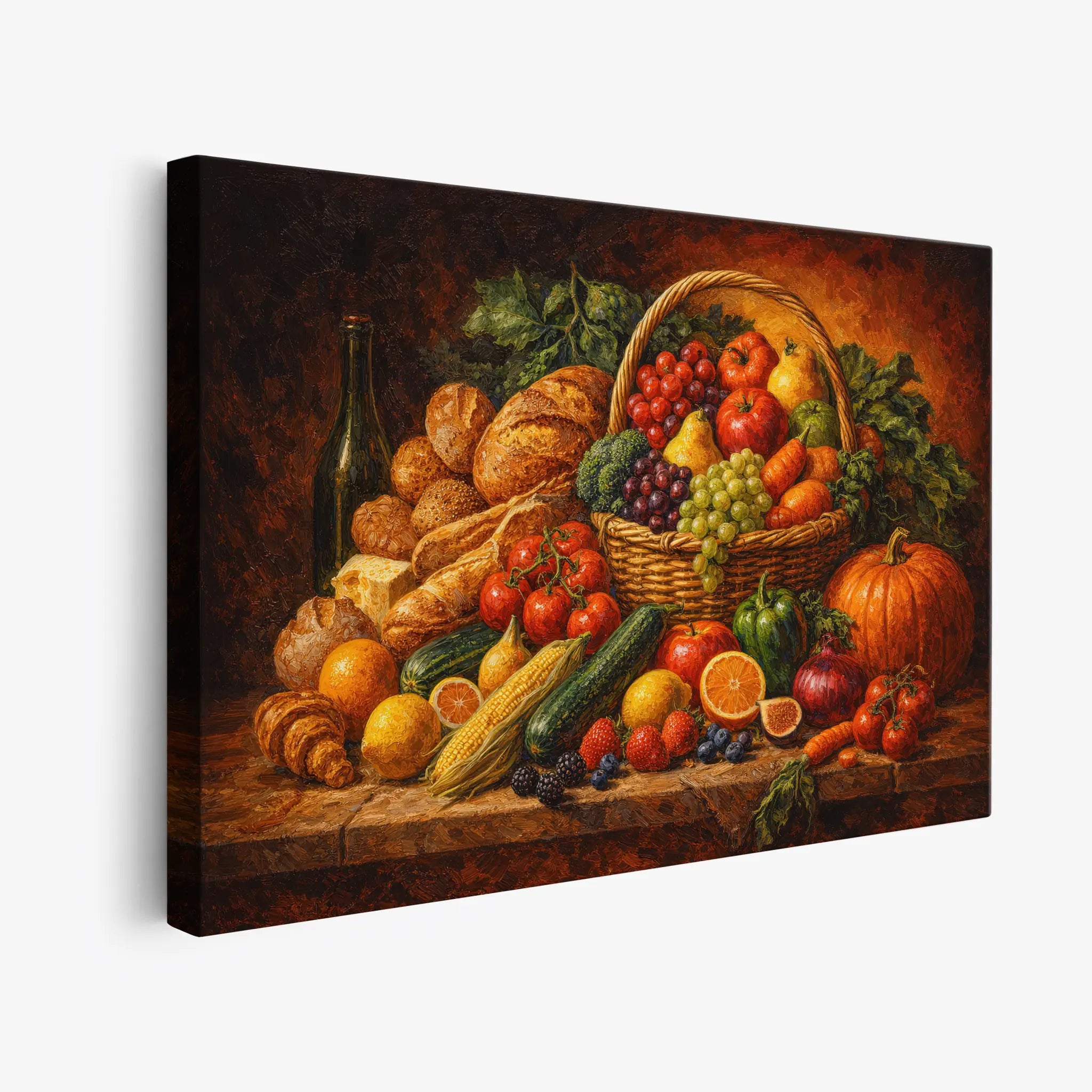 Pumpkin Market Still Life Giclée Print 324007 Visual Wall Art AR3:2H Giclée Print