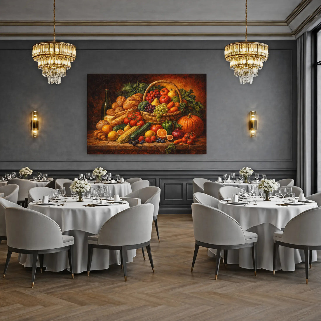 Pumpkin Market Still Life Giclée Print 324007 Visual Wall Art AR3:2H Giclée Print