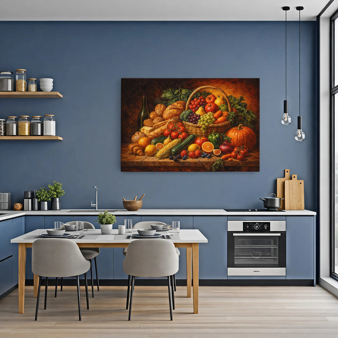 Pumpkin Market Still Life Giclée Print 324007 Visual Wall Art AR3:2H Giclée Print