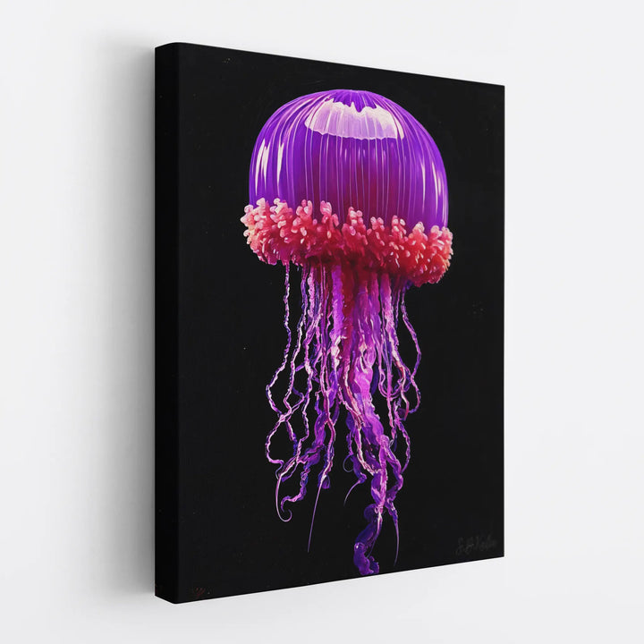 Purple Crown Jellyfish Giclée Print 451019 Visual Wall Art AR3:4V-AR4:5V Giclée Print
