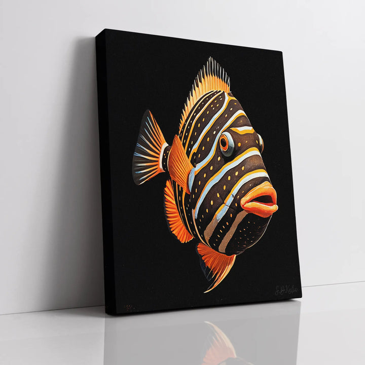 Radiant Angelfish Inspired Giclée Print 451021 Visual Wall Art AR3:4V-AR4:5V Giclée Print