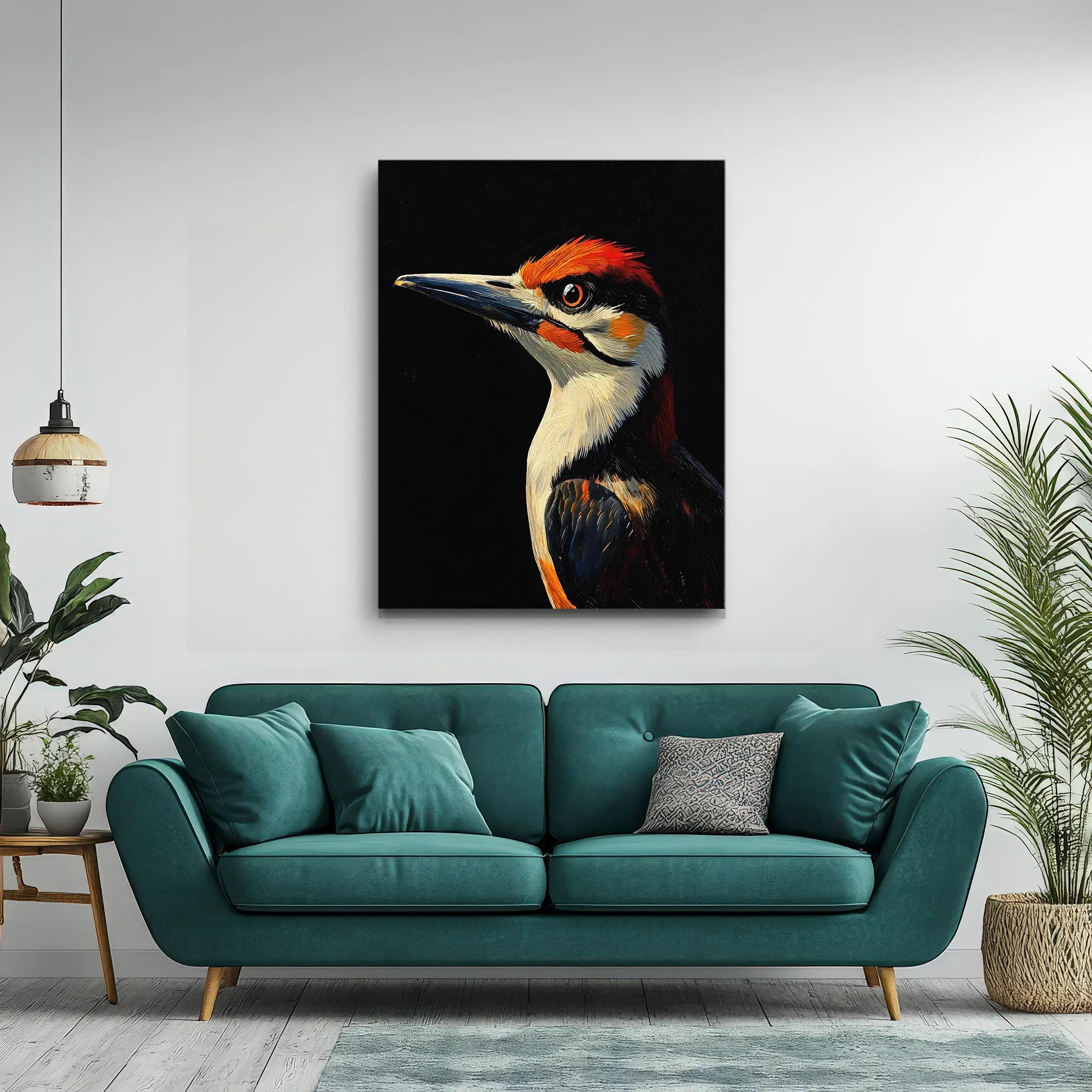Red Headed Woodpecker Giclée Print 454639 Visual Wall Art AR3:4V-AR4:5V Giclée Print