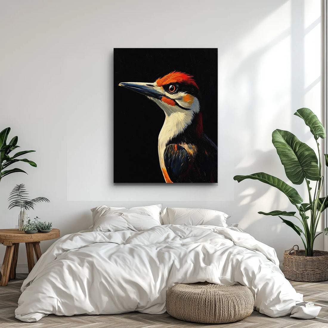 Red Headed Woodpecker Giclée Print 454639 Visual Wall Art AR3:4V-AR4:5V Giclée Print