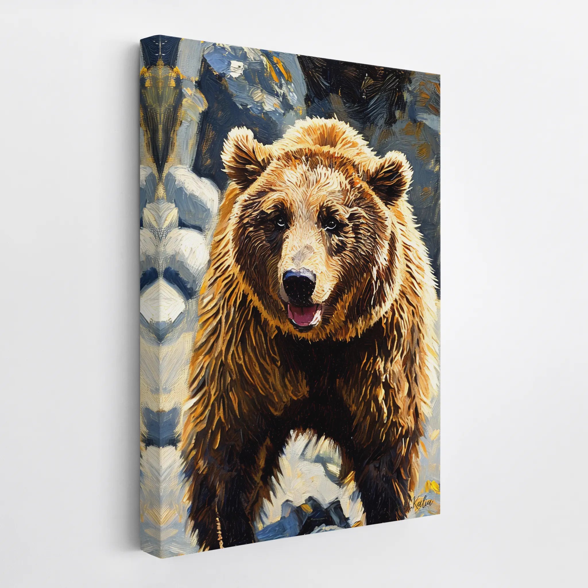 Riverstone Rumble Brown Bear Giclée Print 231045 Visual Wall Art AR2:3V Giclée Print