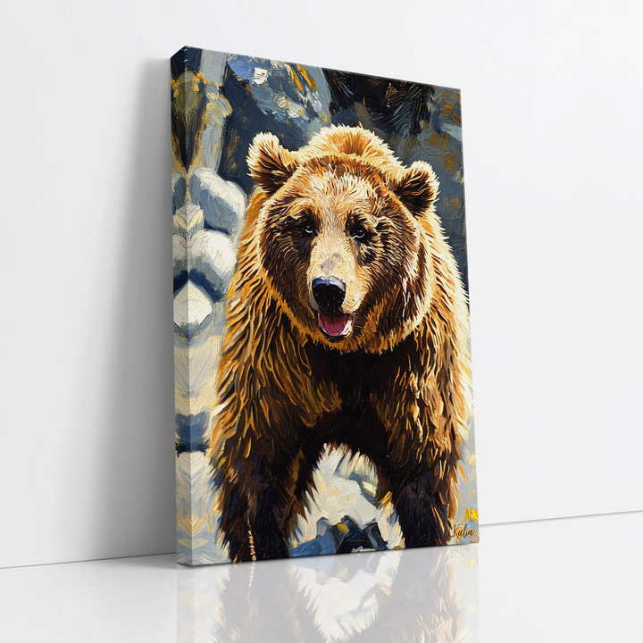 Riverstone Rumble Brown Bear Giclée Print 231045 Visual Wall Art AR2:3V Giclée Print