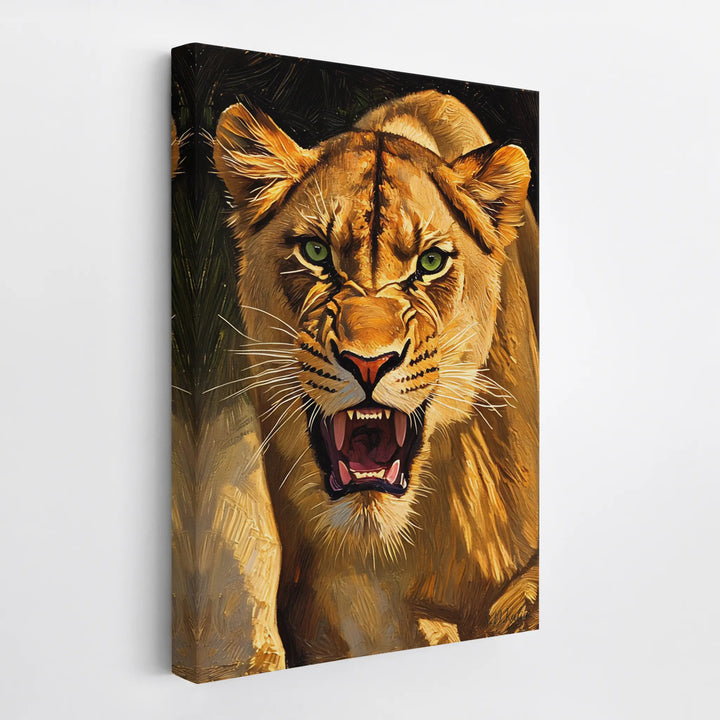 Roaring Lioness Giclée Print 231046 Visual Wall Art AR2:3V Giclée Print