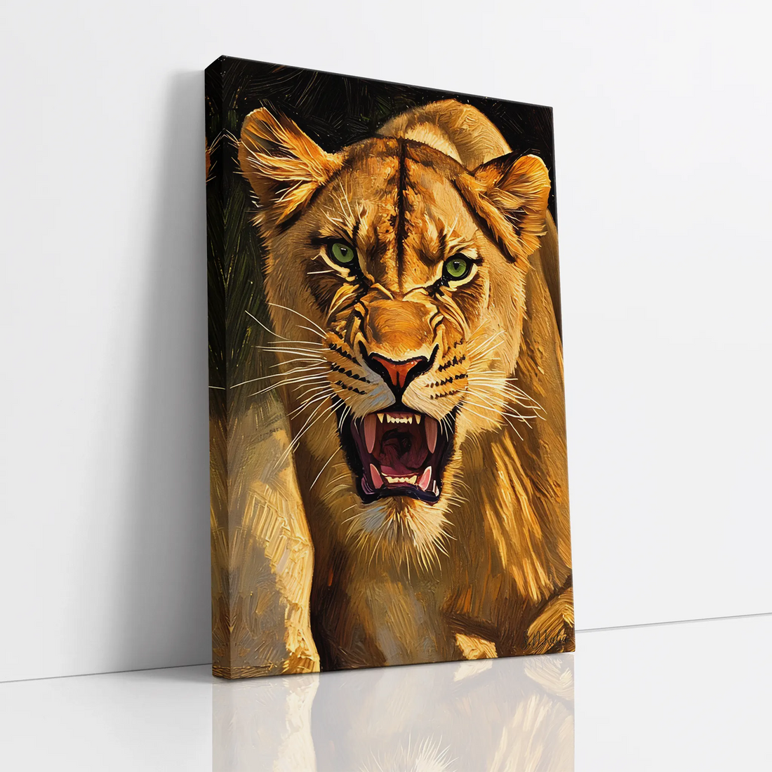 Roaring Lioness Giclée Print 231046 Visual Wall Art AR2:3V Giclée Print