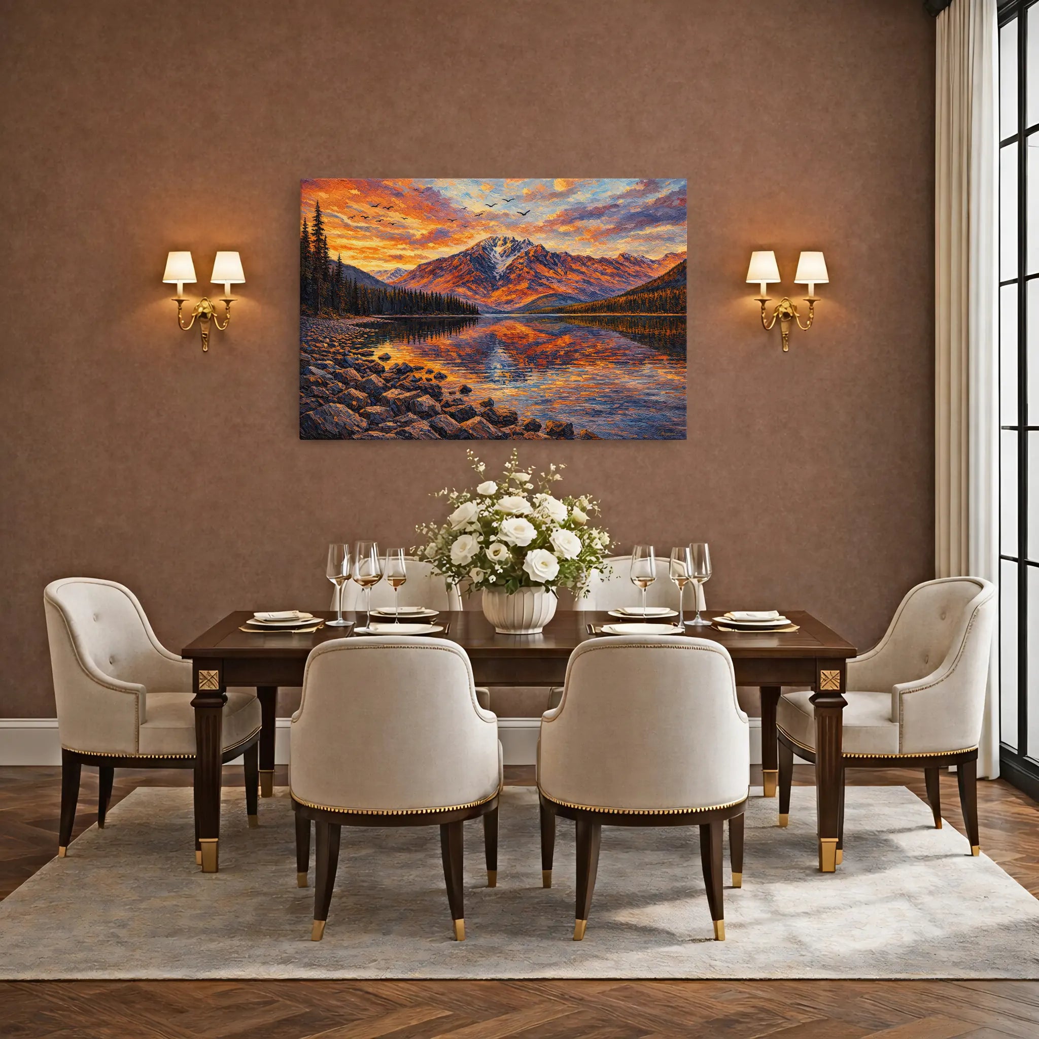 Rocky Alpine Lake Still Life Giclée Print 324008 Visual Wall Art AR3:2H Giclée Print
