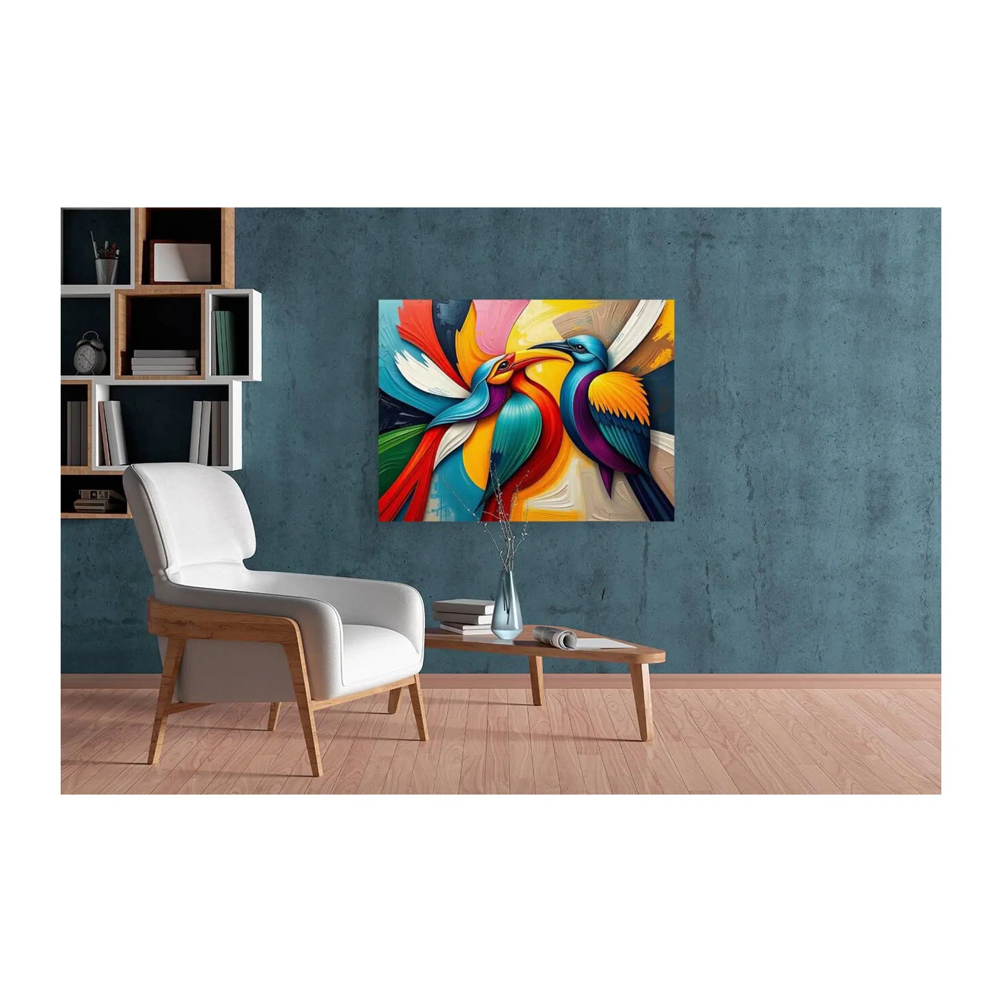 Romantic Birds Giclée Print 43706 Visual Wall Art
