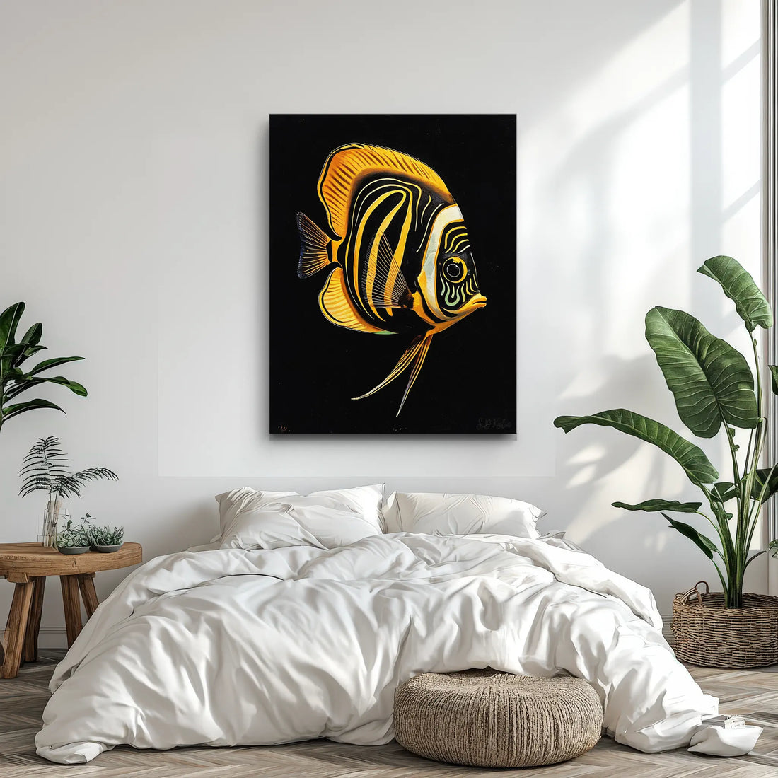 Royal Angelfish Giclée Print 451024 Visual Wall Art AR3:4V-AR4:5V Giclée Print